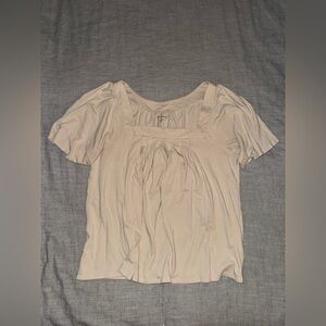 Women's Cream Top